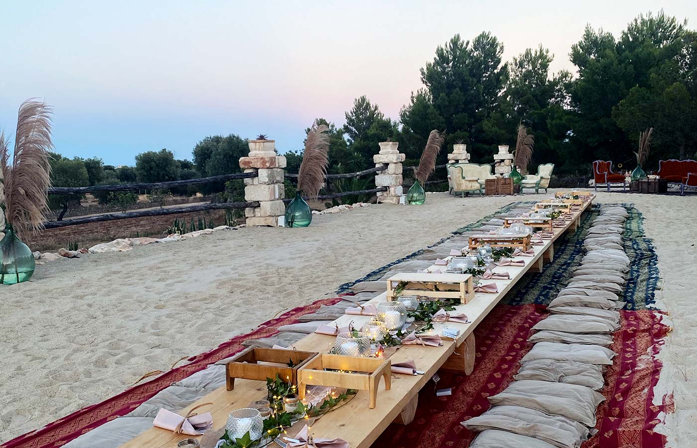 cena marocchina sotto le stelle