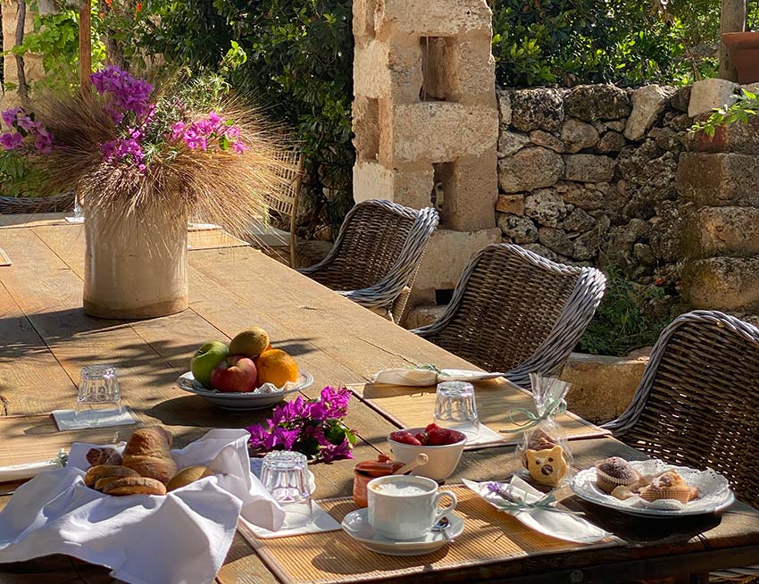 colazione in masseria