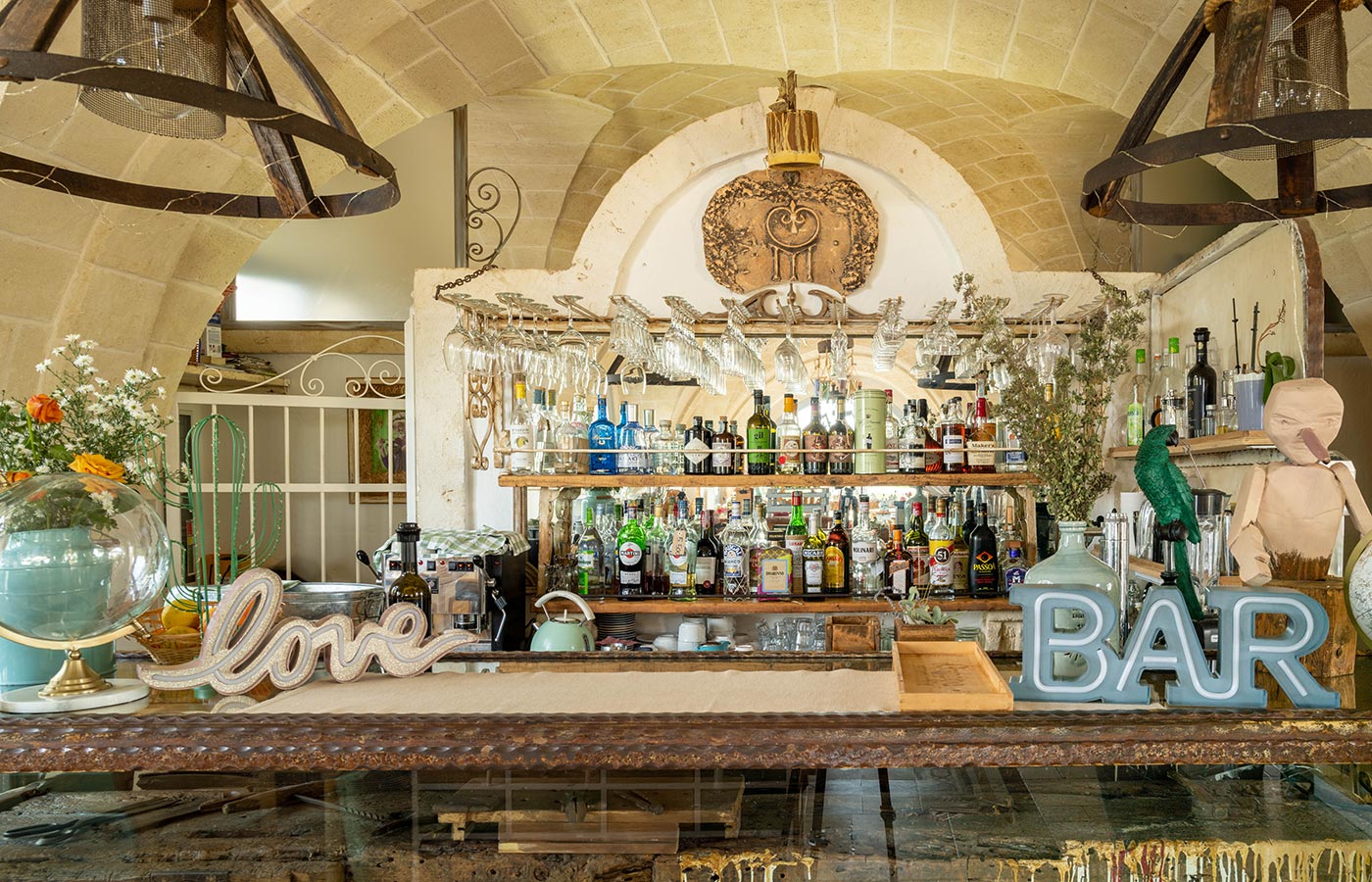 Bar in masseria | © Gianni Buonsante Photography