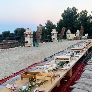 cena marocchina sotto le stelle